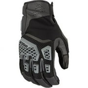 KLIM Baja S4 Motorcycle Gloves Asphalt/Black Street Dual-Sport Off-Road Adventure Riding Gloves Adult Size XX-Large