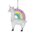 thumbnail image 4 of Personalized Rainbow Llamacorn Ornament - Unicorn Alpaca, Llama Ornaments for Christmas Tree, Llamacorn Party Decorations, Llamacorn Toy, Unicorn Llama, Llamacorn Stuff - Free Customization, 4 of 10