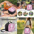 thumbnail image 6 of KUIFORTI Cherry Blossoms Axolotl 4Pcs Elementary School Backpack Set with Lunch Box Pencil Pouch for Kids Boys Girls Student School Supplies Gift, 6 of 7