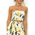 thumbnail image 6 of Women's floral blouse, maxi skirt suit dress, 6 of 7