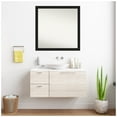 thumbnail image 5 of Amanti Art Custom Wall and Bathroom Mirror (33.25 x 33.25 in.), Midnight Black Narrow Frame, 5 of 7
