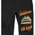 thumbnail image 6 of Supernatural Winchester Brothers End of the Road Tour Men's Black Graphic Jogger Pants-Small, 6 of 7