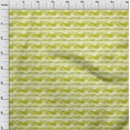 thumbnail image 4 of oneOone Cotton Poplin Lime Green Fabric Asian Wave Diy Clothing Quilting Fabric Print Fabric By Yard 56 Inch Wide, 4 of 4