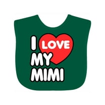 Inktastic I Love My Mimi Boys or Girls Baby Bib