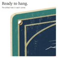 thumbnail image 5 of 6x9 Inch Wood Sign, Ready to Hang Wall Decor, Whidbey Island, Washington, Vintage Sign, Dungeness Crab 6 x 9 Wood Sign, 5 of 7