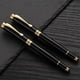 thumbnail image 3 of Pluma estilográfica con grabado de texto dorado para hombre, suministros escolares de lujo de alta calidad, material de papelería de Metal para oficina, regalo de tinta, 2023, 3 of 4