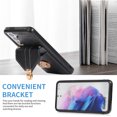 thumbnail image 3 of Nalacover for Samsung Galaxy S23 Plus Wallet Case Crossbody, Phone Case with Card Holder Shoulder Strap, Elegant PU Leather Metal Buckle Purse Cover for Galaxy S23 Plus Women Girls - Black, 3 of 7