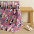 thumbnail image 4 of Soimoi Cotton Cambric Fabric Grapes,Wine Glass & Bottle Print Sewing Fabric Yard 56 Inch Wide, 4 of 7