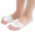 thumbnail image 4 of Separadores de Dedos Ecomeon 2 Pares de Silicona Alisador de Pies Corrector Juanetes Alivio del Dolor Hallux Valgus, 4 of 6