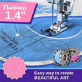 thumbnail image 4 of 6Pcs Patchwork Ruler Quilting Tools Templates Set DIY Apparel Sewing Supplies Quilter Ruler Sewing Stencil Tool Sewing, 4 of 5