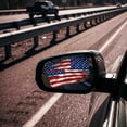 thumbnail image 4 of EGNMCR USA Flag 2-piece Car Rearview Mirror Vinyl Waterproof Sticker For Motorcycles Independence Day PVC Vinyl Sticker Plastic stickers, 4 of 7