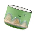 thumbnail image 2 of Taza de té de cerámica, taza de té de Kung Fu, taza de Sake, juego de té clásico de , taza de Espresso para , Sake, Yerba Mate , VERDE, Copa recta, 2 of 8