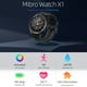 thumbnail image 4 of Reloj inteligente Mibro Watch X1 Smartwatch Fitness Tracker con pantalla AMOLED de 1.3 pulgadas / 5ATM Impermeable / Frecuencia cardíaca Oxígeno en sangre Monitoreo de salud Pulsera inteligente Versió Mibro Reloj inteligente, 4 of 7