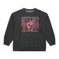 thumbnail image 4 of Men's Mitchell & Ness  Black Miami Heat NBA Downtown Collection Fleece Sweatshirt, 4 of 7