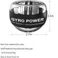thumbnail image 6 of Self-Starting Wrist Gyro Ball, Wrist Strengthening Device, Hand Enhancer, Forearm Exerciser, Used to Strengthen Arms, Fingers, Wrist Bones and Muscles, 6 of 7