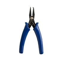 Carbon Steel Jewelry Pliers for Jewelry Making Supplies Split Ring Opener Polishing Gunmetal Size: about 140mm long