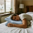 thumbnail image 6 of Couple Pillow Back Cushion, Back Cushion, Wedge Pillow Memory Foam, Posture Support Memory Foam Cushion Leg Wedge for Sitting and Lying Chest and Back, 6 of 8