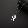 thumbnail image 5 of Inspirational Gymnast Pendant Necklace Ballet Ballerina Sports Dance Solo USA Gymnastics Choker Team Jewelry Woman Coach Daughter, 5 of 14