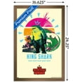 thumbnail image 3 of DC Comics Movie The Suicide Squad - King Shark Wall Poster, 14.725" x 22.375", Framed, 3 of 4