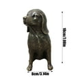 thumbnail image 4 of Desktop Ornament Springer Dog Decorative Figurine for Home Indoor Outdoor Idea Resin Craft, 4 of 7