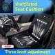 thumbnail image 2 of Cojín de asiento con ventilación y refrigeración para coche de verano de 1 asiento para MG Zs One HS MG6 MG5 MG3, 2 of 5