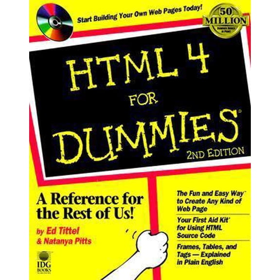 Pre-Owned HTML 4 For Dummies (Paperback) 0764505726 9780764505720