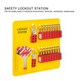 thumbnail image 3 of Lockout Management Station,  Lockout Station Durable Engineering Plastic Power Isolation  For Industrial Factories Workshops, 3 of 8