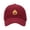 Red, variant on Baseball Cap Embroidered Hat for Staff Sergeant SSgt Rank Men's Adjustable Cotton Unisex Embroidery Baseball Caps