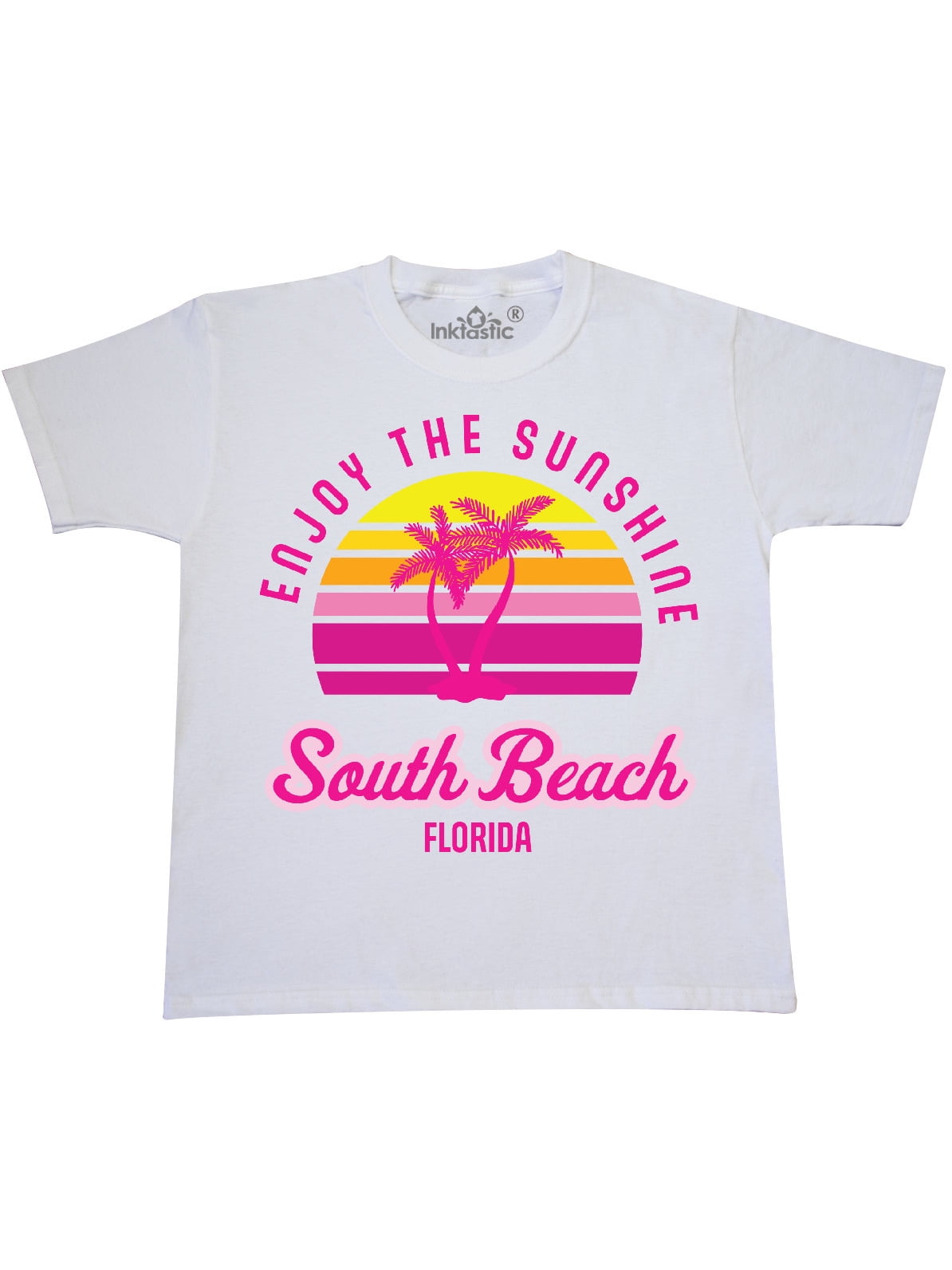 inktastic Summer Enjoy The Sunshine South Walton Florida in Pink Baby T-Shirt