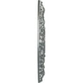 thumbnail image 4 of Ekena Millwork 18"OD x 3 1/2"ID x 1 1/2"P Rose Ceiling Medallion (Fits Canopies up to 7 1/4"), Hand-Painted Platinum, 4 of 6