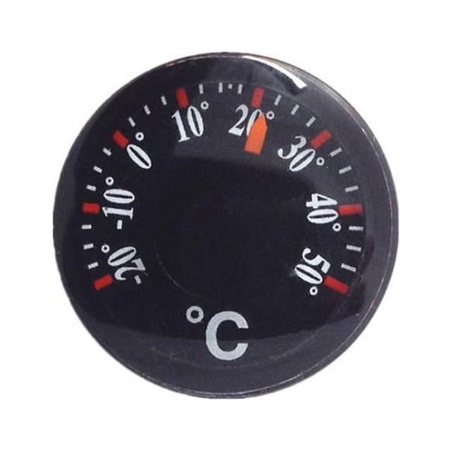 Mini Thermometer Plastic pointer Round Degrees Indoor Outdoor