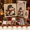 thumbnail image 5 of 3D Christmas Fabric Poke Art DIY Craft Kit, Vintage DIY Christmas Craft Kit for Adults and Beginner, 5 of 6