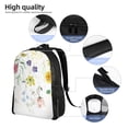 thumbnail image 5 of Fotbe Wildflowers Travel Laptop Backpack, Business Slim Sturdy Laptops Backpack, Water Resistant College School Computer Bag Gift for Men & Women Fits 15.6 Inch Notebook, 5 of 8