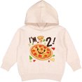 thumbnail image 2 of Inktastic Im Two Pizza Birthday Party Toddler Hoodie, 2 of 4