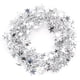 thumbnail image 2 of Paquete de 2 guirnaldas de oropel de estrella de Navidad, guirnaldas de alambre de estrella, decoración de fiesta de árbol de Navidad, adorno festivo de 25 pies x 2 (plata) Adepaton CJWUS-2699, 2 of 7