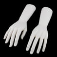 thumbnail image 6 of 1 PAIR MAN MALE HAND Jewelry Watch Display Holder Stand - White, 6 of 9