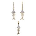 thumbnail image 1 of JUEGO DE DIJE Y ARETES  ORO ANGELUS 200718 ORO ANGELUS JOYERÍA 200718, 1 of 4