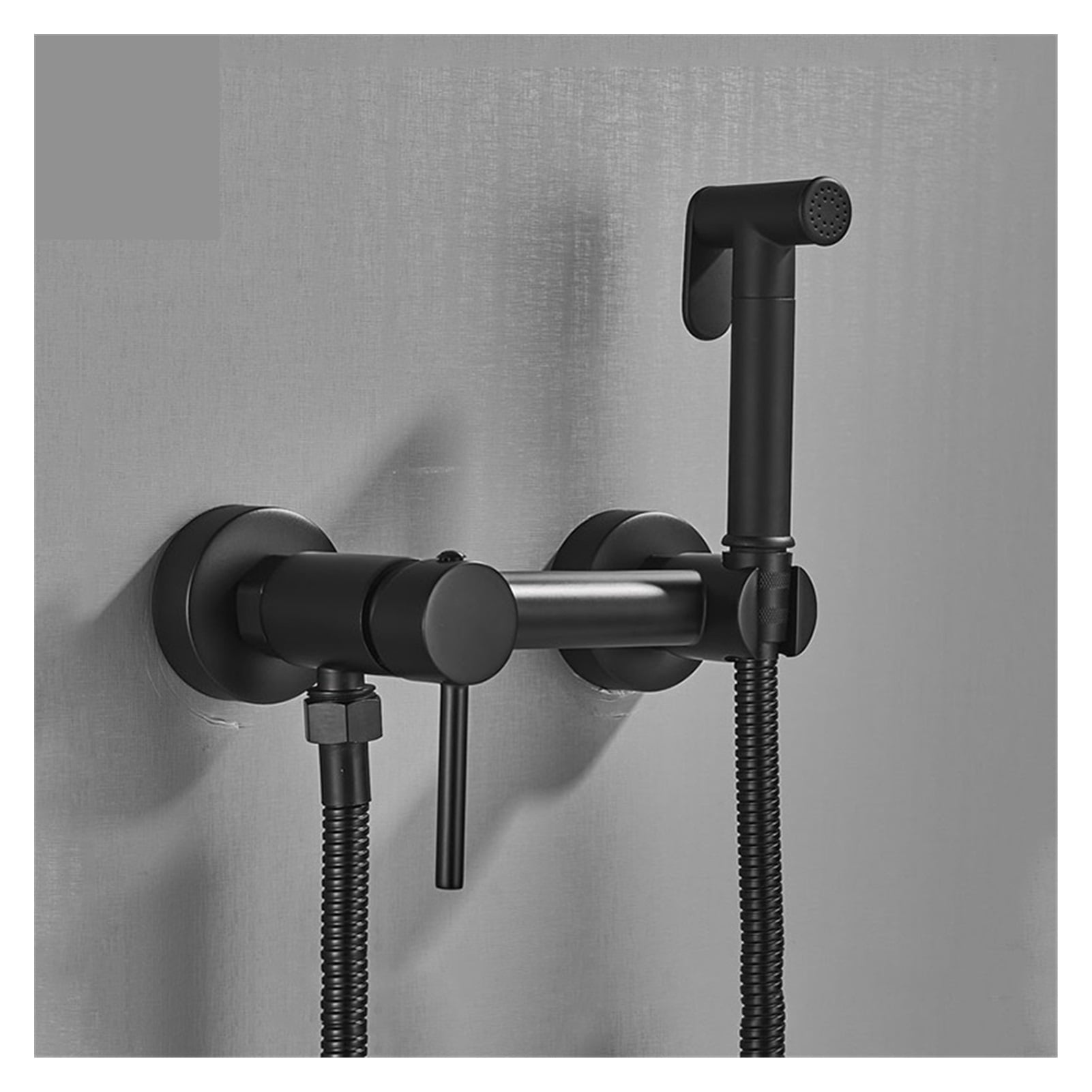Matte Black Bathroom Bidets Faucet Toilet Cleaner Bidet Sprayer Toilet Faucets Hygienic Bidet Taps Shower Spray Gun