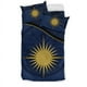 thumbnail image 3 of Juego de Funda Nórdica Isla Marshall - Escudo y Bandera Isla Marshall Azul Oscuro, 3 of 6