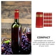 thumbnail image 6 of HOMEMAXS 50pcs Golden Edging Heat Shrink Capsules PVC Wine Shrink Wrap Wine Bottle Capsules, 6 of 6