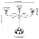 thumbnail image 3 of Candelabro europeo Decoración romántica vintage elegante de tres brazos estilo clásico de boda restaurante hotel hogar cena a la luz de las velas, 3 of 6