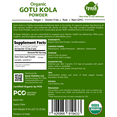 thumbnail image 3 of Iyasa Holistics Organic Gotu Kola Powder, 8 oz Value Pack for Brain, Hair and Skin care, 3 of 9