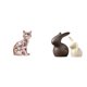 thumbnail image 1 of Elegante Escultura De Gato Y Figura De Cerámica Para Chimenea, Mueble De TV, Armario Y Decoración De Jardín. Adorno De Animal De Pascua., 1 of 8