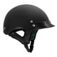thumbnail image 3 of Casco de moto VCAN Cruiser Solid Flat Black (pequeño), 3 of 7