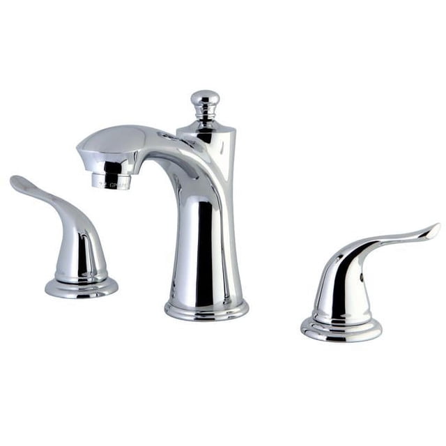 Kingston Brass KB7961YL Yosemite Robinet de Lavabo à Large Diffusion, Chrome Poli