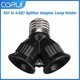 thumbnail image 2 of Corui E27 To 2e27 Socket Base Led Bulb Converter Splitter Adapter Black, 2 of 5