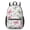 Butterfly and Rose, variant on Butterfly and Purple Black Pattern 17" School Backpacks for Teens,Waterproof Oxford Fabric,S-Shape Padded Straps for School,Travel,Hiking,Camping