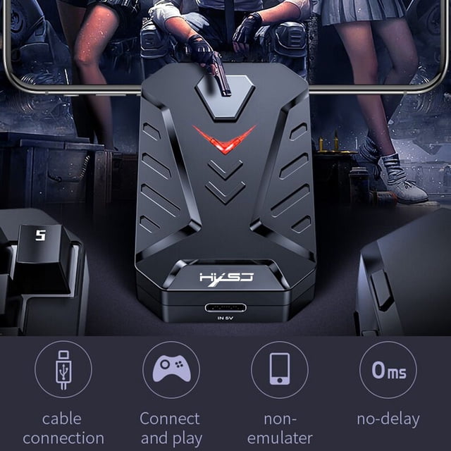 NARABB Hot Sale Gaming Keyboard Mouse Gamepad Adapter USB Converter For Android Phones