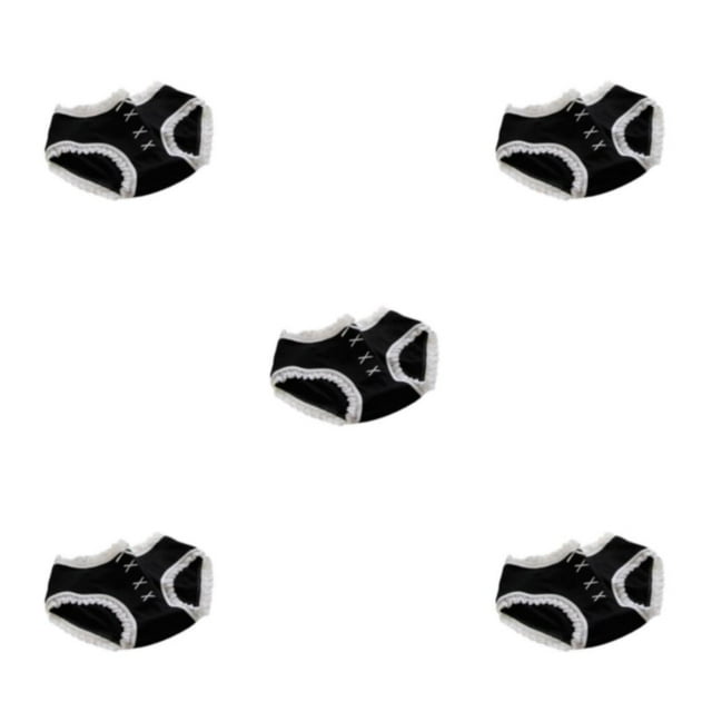 Guardurnaity bragas de algodón de las mujeres ropa interior de cintura baja agradable a la piel cómodo calzoncillos de dibujos animados bowknot Type2 NO2
