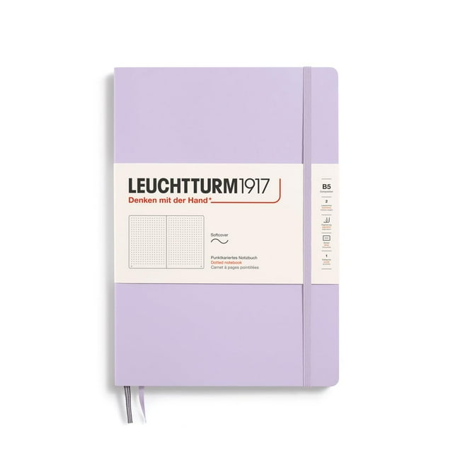 Cuaderno LEUCHTTURM1917 Tapa Blanda B5 123 Páginas Lila